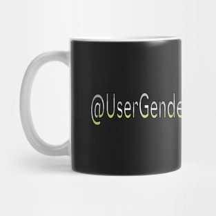 @UserGender : Has Left Chat Mug